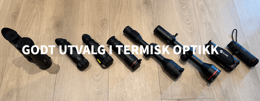 Høstsalg jaktutstyr, ammunisjon, rifleammunisjon, elgjakt, termisk, kikkertsikte, GPO, Lapua, Norma